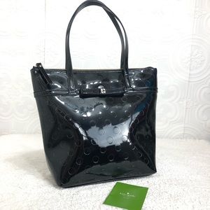 Kate Spade Patent Leather Ziptote